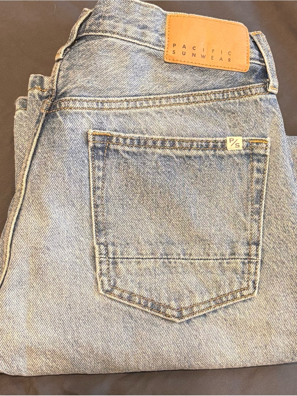 PacSun Light Blue Relaxed Fit Men's Jeans